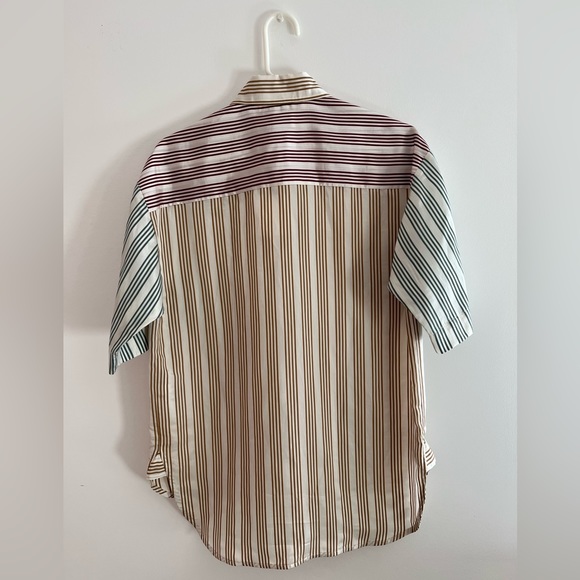 New Sandro Leopold Striped Shirt | NWT - Picture 3 of 8